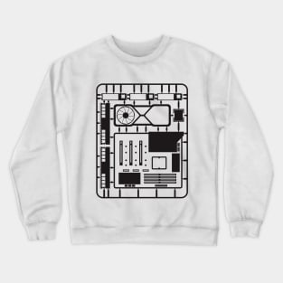 PC Builder Runner -Black- Crewneck Sweatshirt